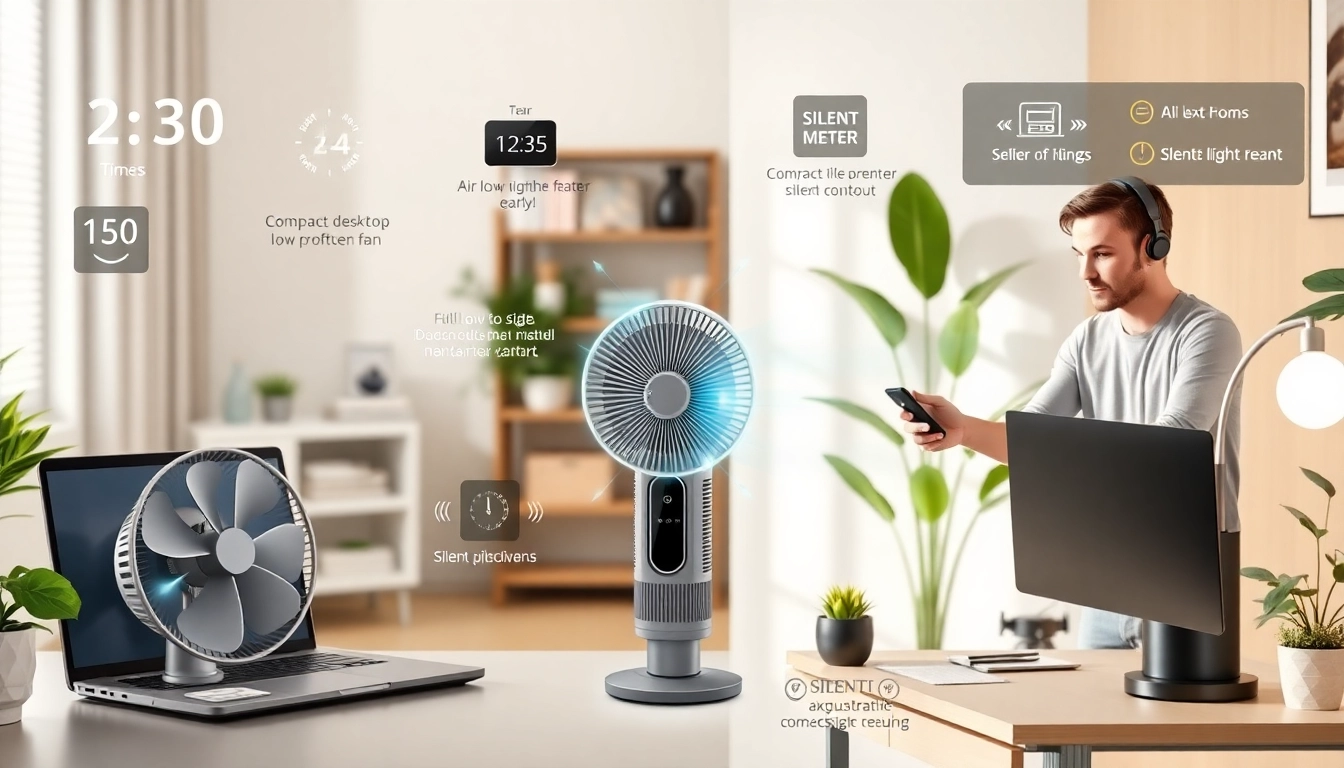 quiet fans for home office spaces-article