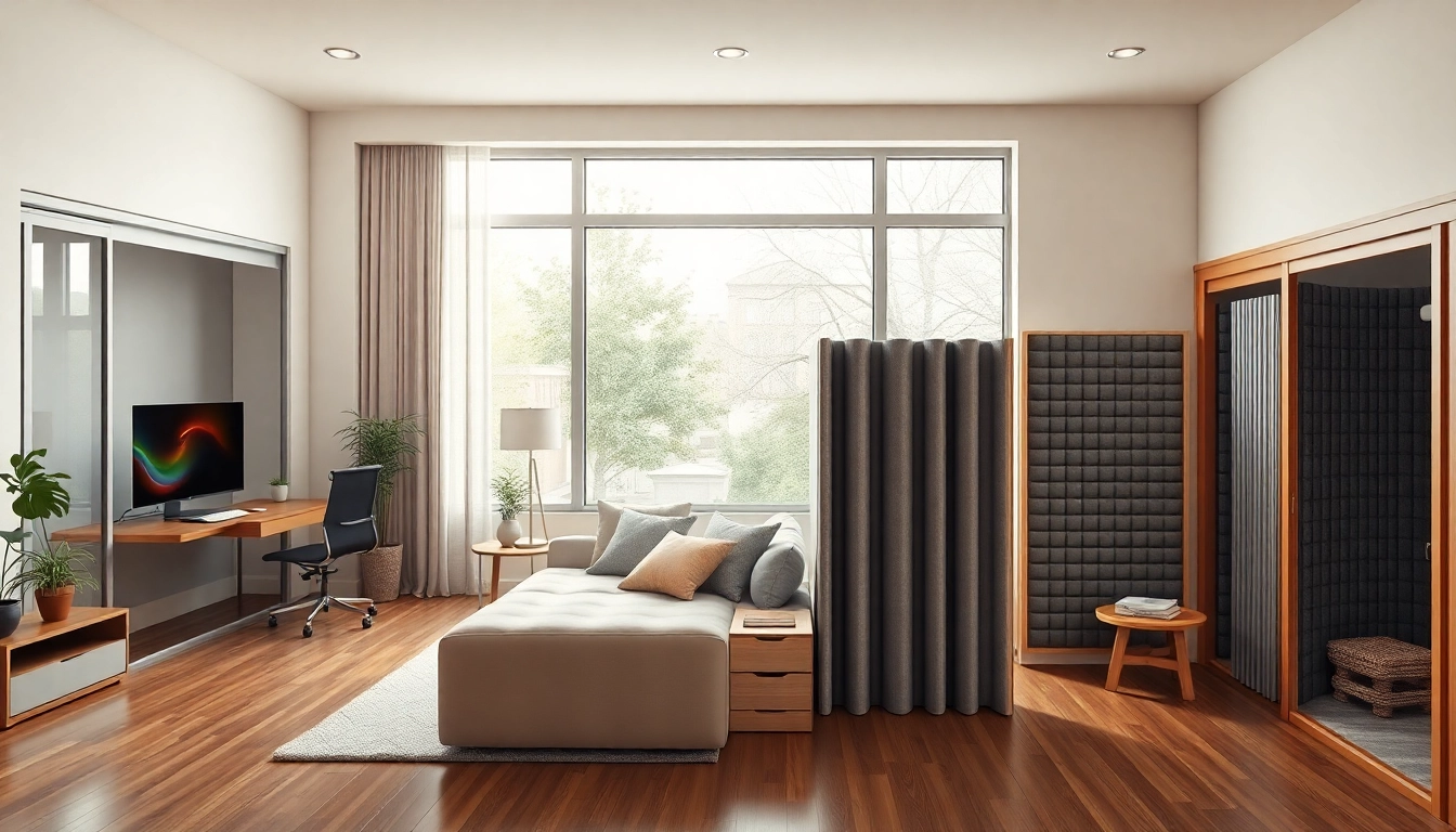 soundproof partition for home office-article