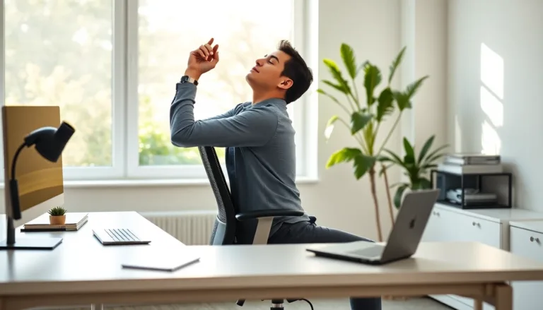 desk exercises to reduce fatigue-title