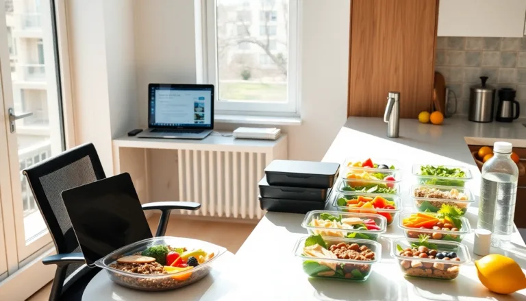 home office lunch meal prep-title