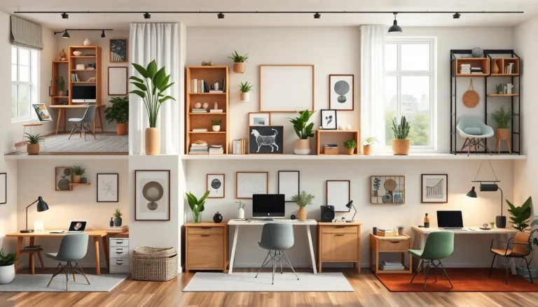 small home office decor ideas-title