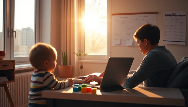 tips for balancing work and parenting-title