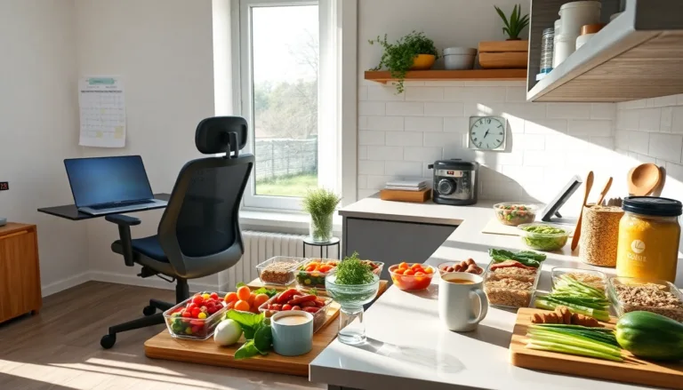 weekly meal prep for telecommuting-title